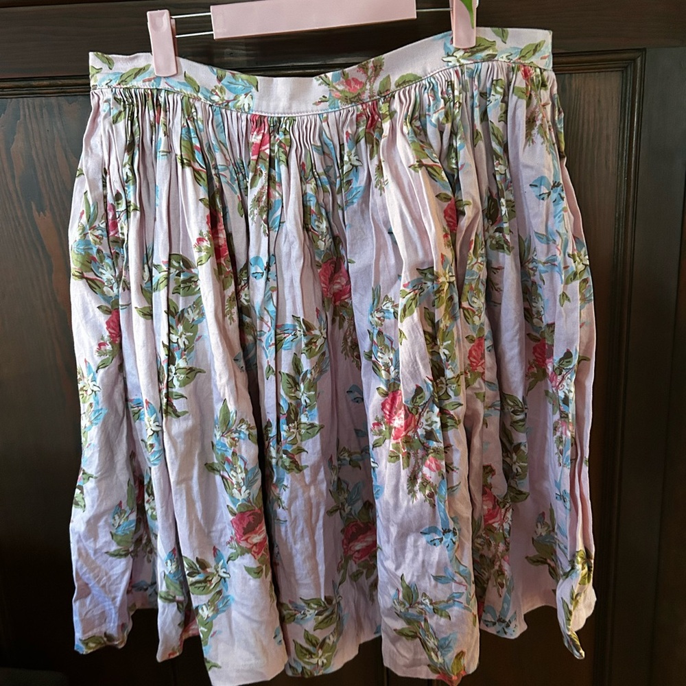 Pinup Couture floral circle skirt 2x